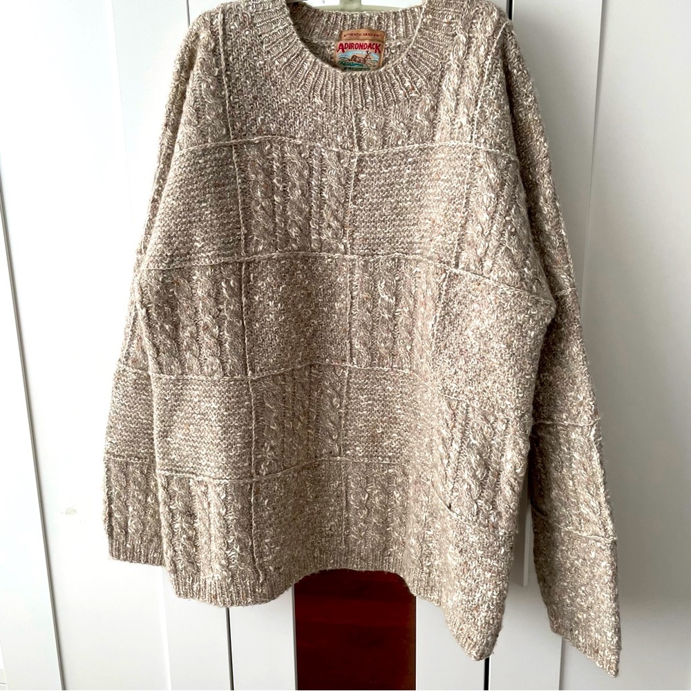 Vintage Adirondack Savile Row Men’s Wool Blend Sweater Sz. L
